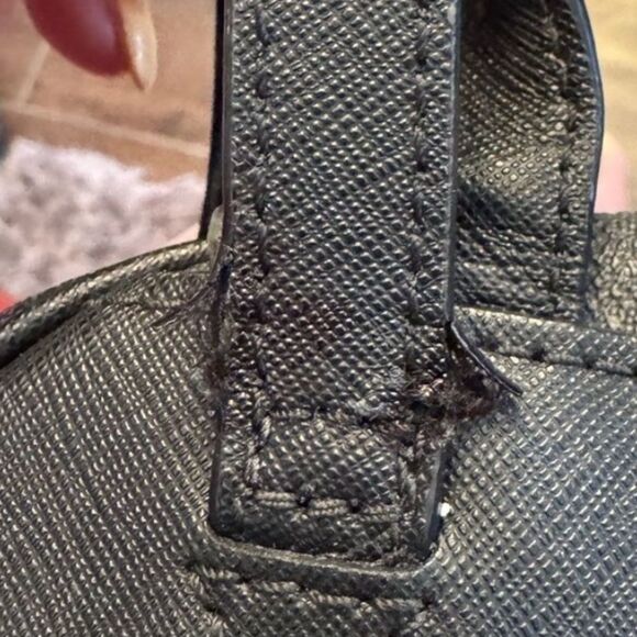 Michael Kors Black Backpack with Silver Embellishments - Picture 4 of 8